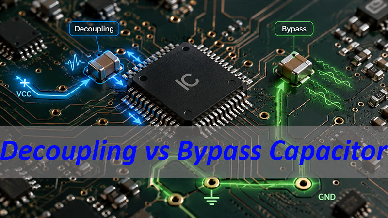 Decoupling vs Bypass Capacitor