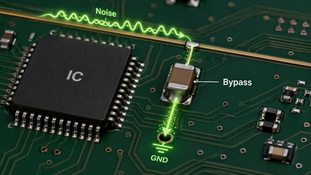 Decoupling vs Bypass Capacitor