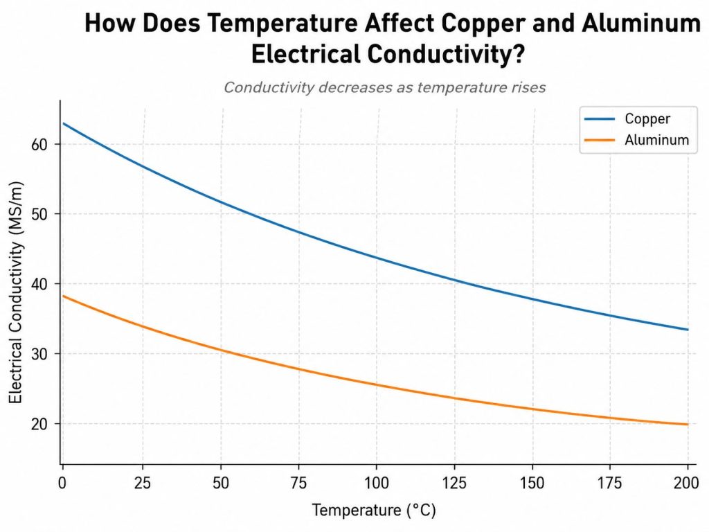 Electrical Conductivity Copper vs Aluminum