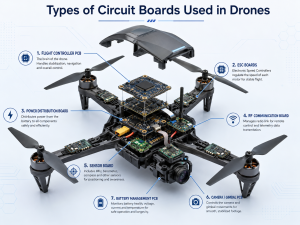 Types of Circuit Boards Used in Drones: UAV PCB Guide