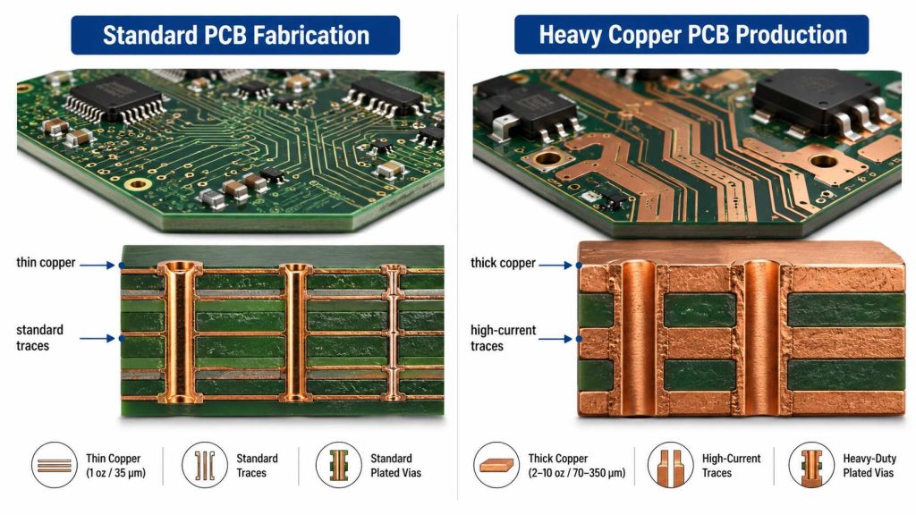 Heavy Copper PCB Production
