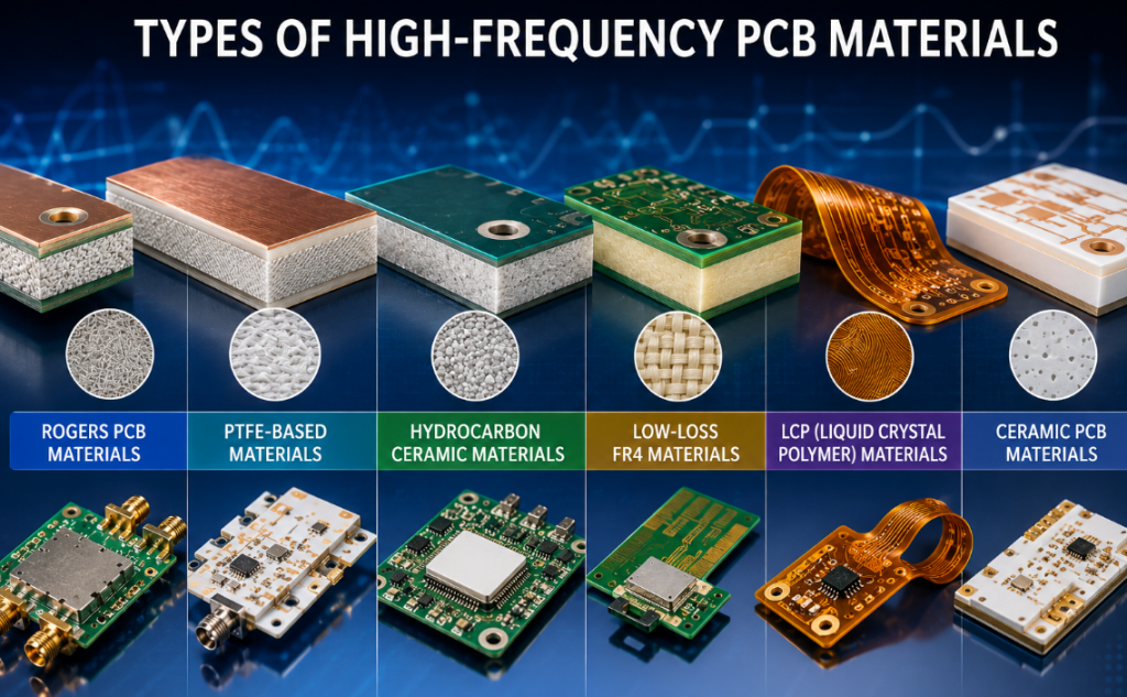 high-frequency PCB materials types, https://www.bestpcbs.com/blog/2026/06/high-frequency-pcb-materials/