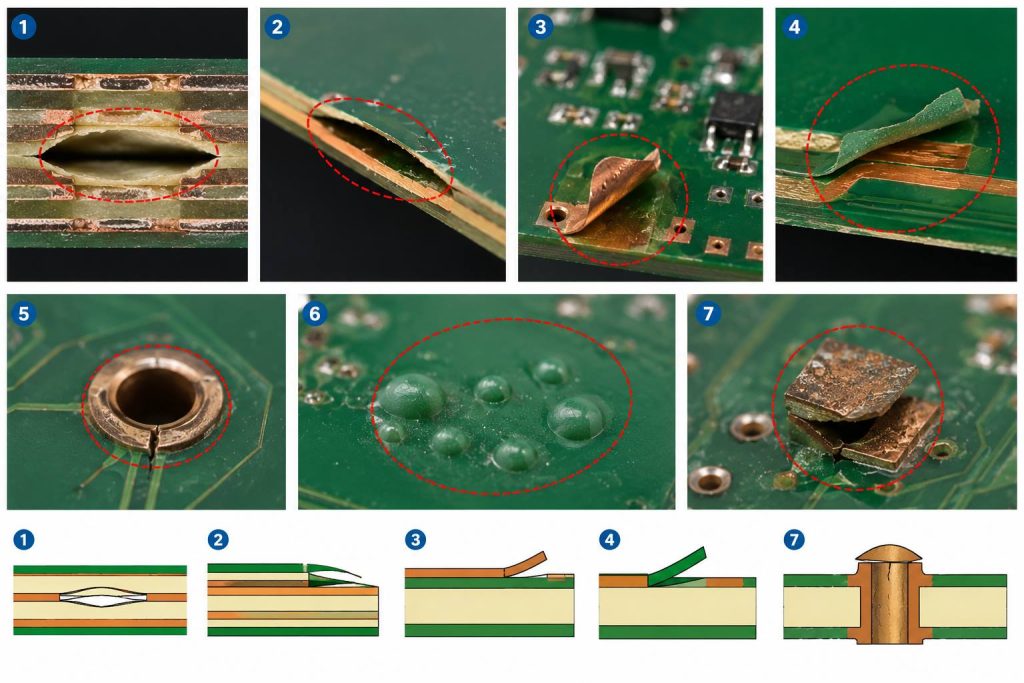 PCB Delamination