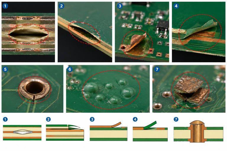 PCB Delamination: Causes, Repair, and Prevention