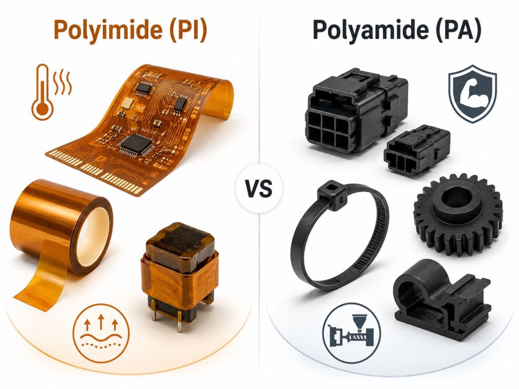 Polyimide vs Polyamide