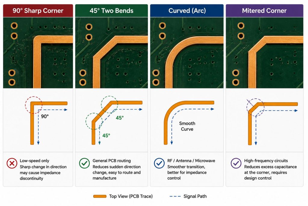 Right Angle PCB