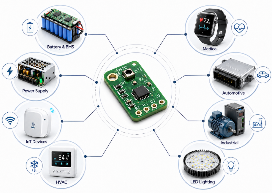 Temperature Sensor PCB Application, https://www.bestpcbs.com/blog/2026/06/temperature-sensor-pcb/