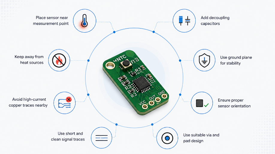 Temperature Sensor PCB Layout, https://www.bestpcbs.com/blog/2026/06/temperature-sensor-pcb/