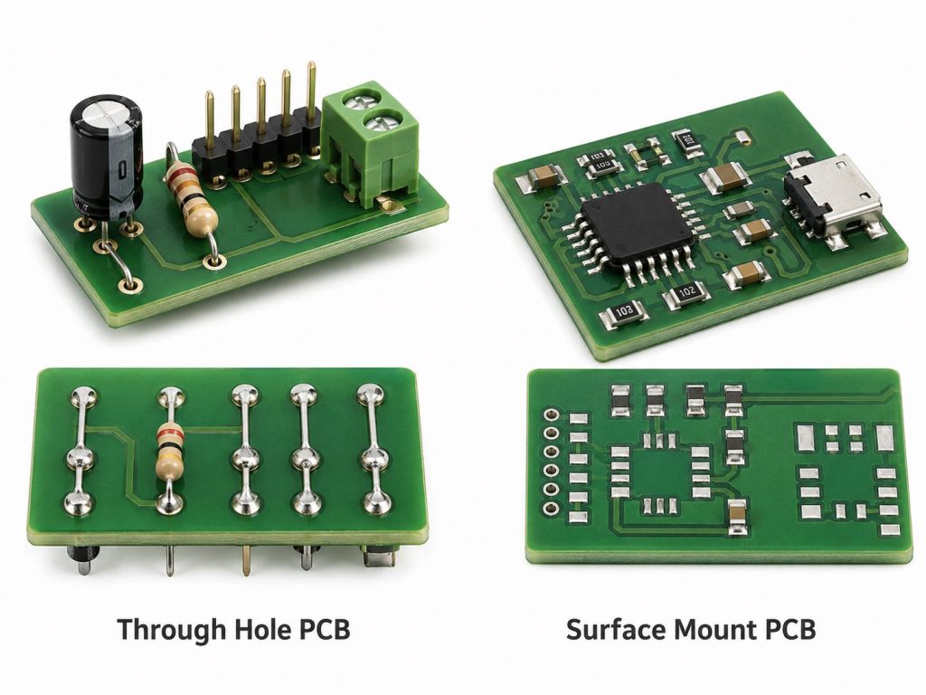 Through Hole Circuit Board
