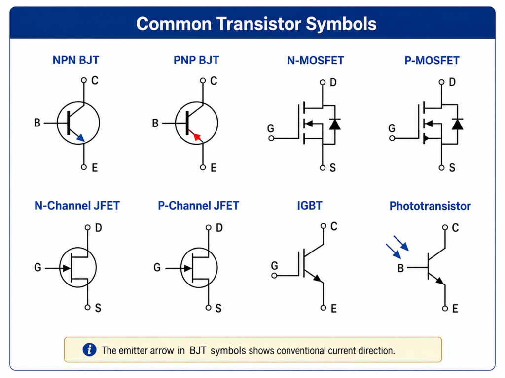 transistor symbol meaning