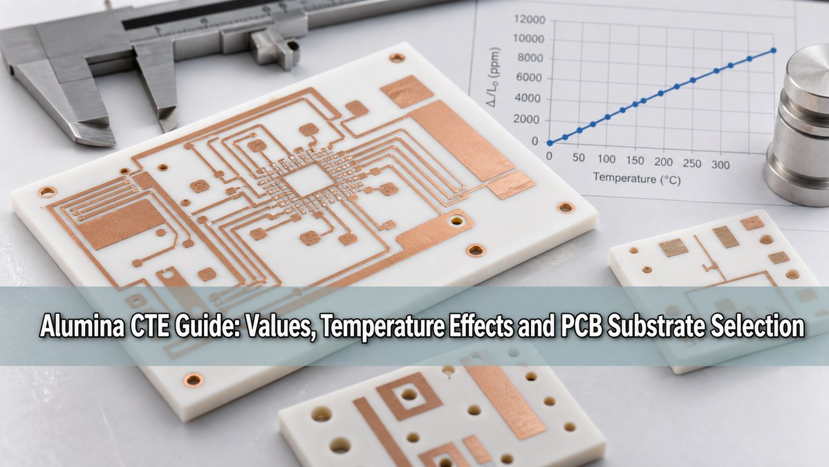 Alumina CTE guide for ceramic PCB substrate selection