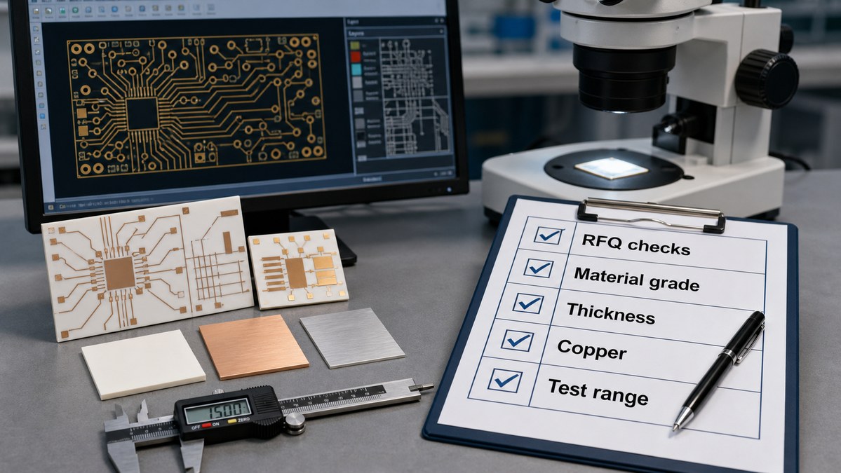 Alumina CTE RFQ checks for ceramic PCB manufacturing