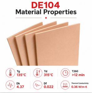 Isola DE104 PCB Material Guide: Properties, Datasheet and FR-4 Comparison