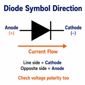 How Can You Tell Diode Direction Flow in a Circuit?