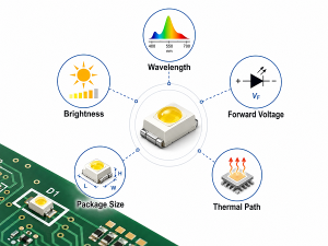 Symbol of Light Emitting Diode