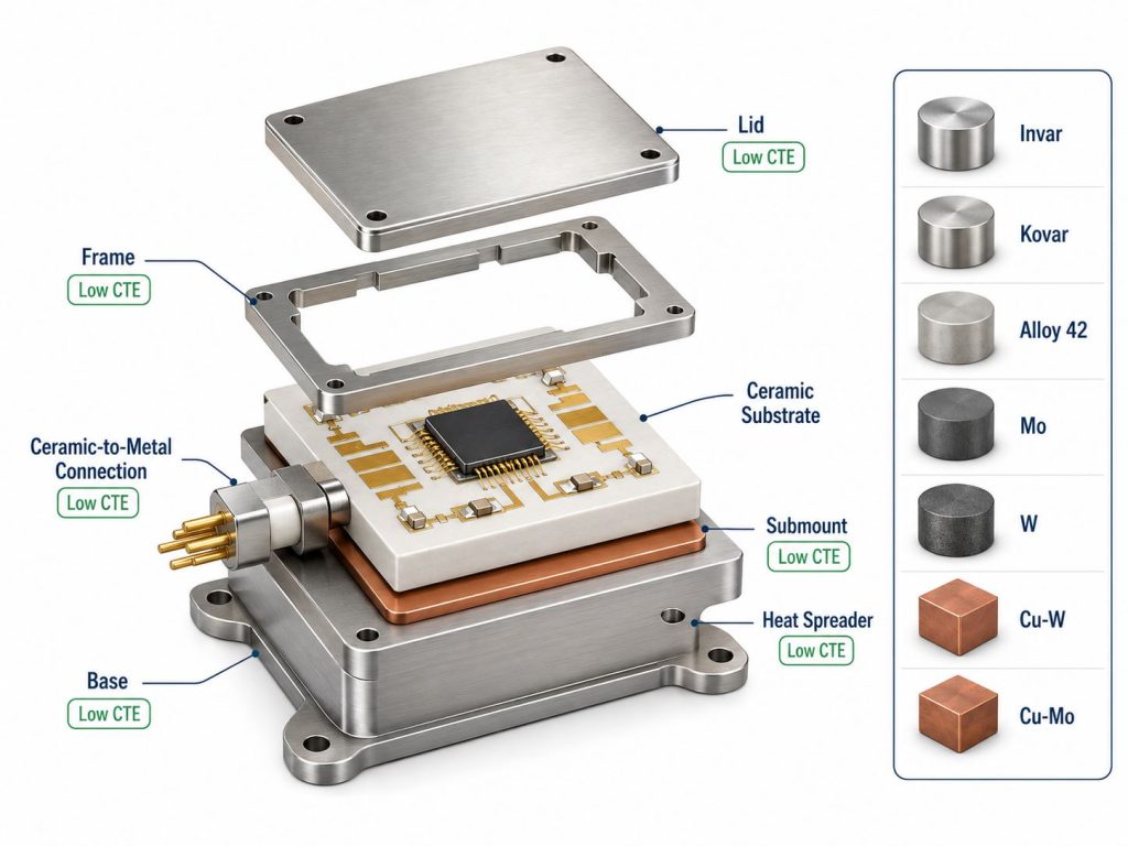 Low Thermal Expansion Metals