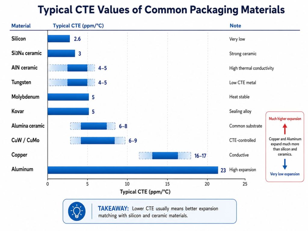 Low Thermal Expansion Metals