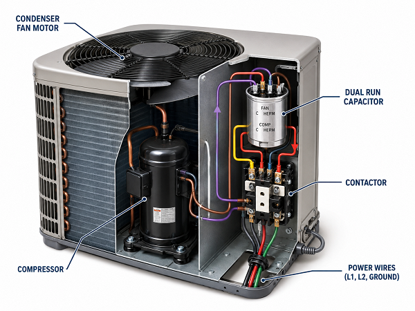 What Is AC Capacitor Wiring?