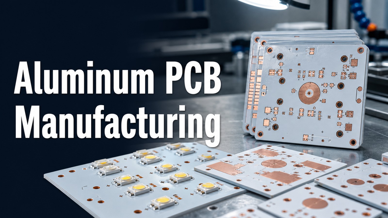 Aluminum PCB manufacturing for LED and thermal power electronics