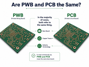 What Is PWB in Electronics? PWB vs PCB vs CCA