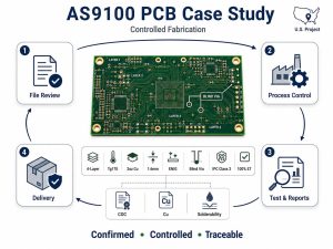 AS9100 Certified PCB Fabrication for Aerospace PCBs