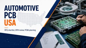 Top Automotive PCB Manufacturer USA Options for RFQ Shortlists
