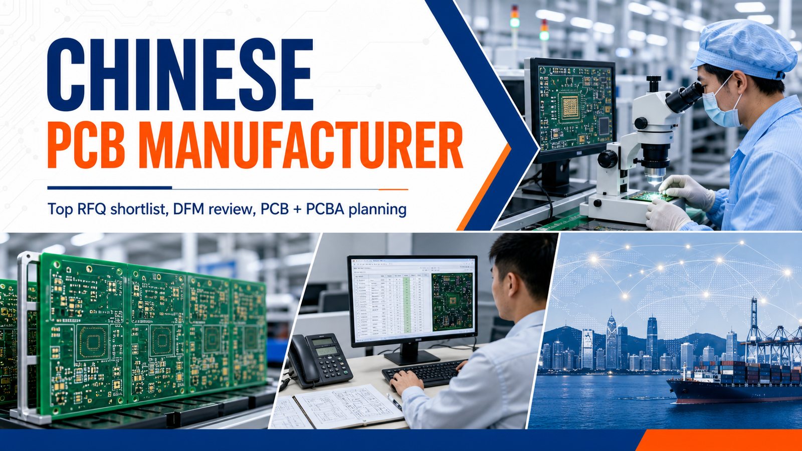 Chinese PCB manufacturer RFQ shortlist guide