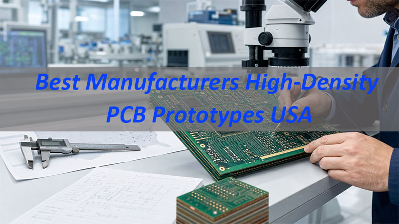 best manufacturers high-density pcb prototypes usa
