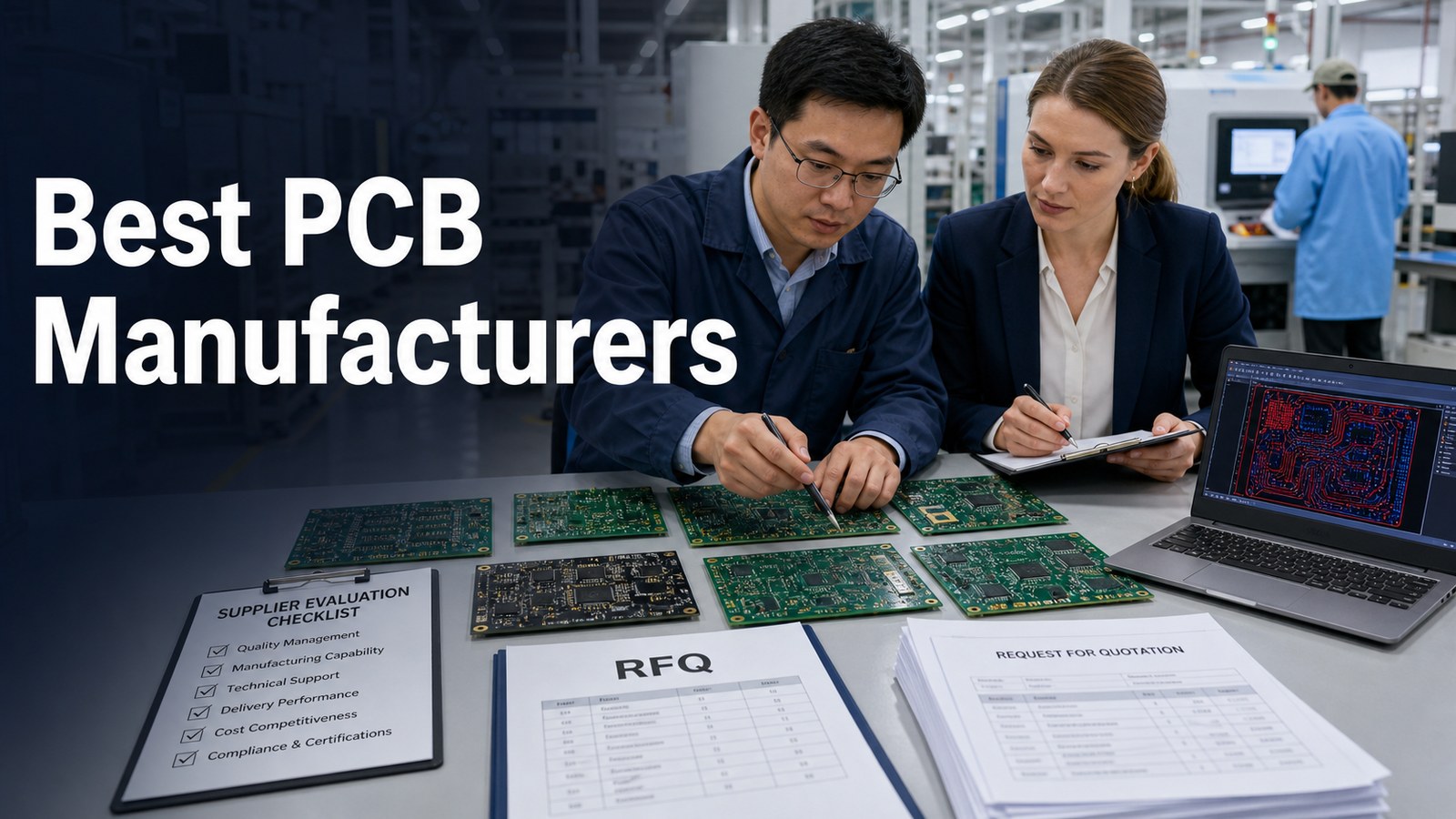 Best PCB manufacturers supplier evaluation checklist