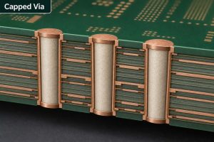 Capped Via Guide: Filled Vias, IPC-4761 Type VII and DFM Checks