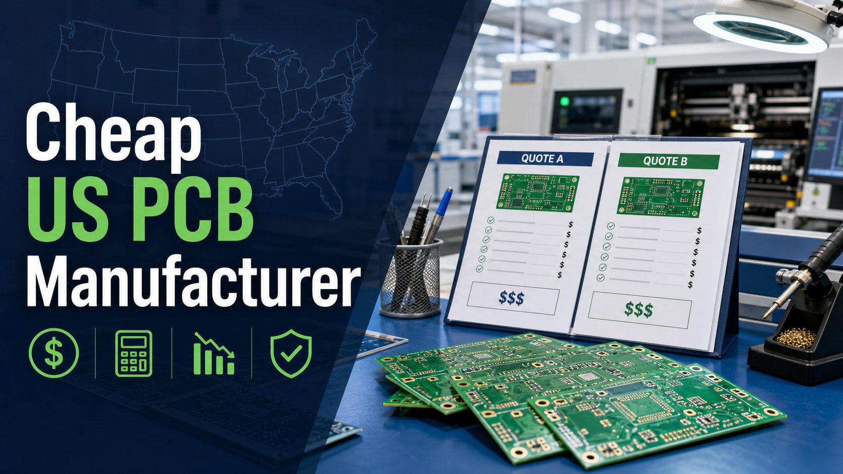 Cheap US PCB manufacturer RFQ shortlist for cost-conscious buyers