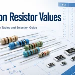 Common Resistor Values: E12, E24, and E96 Tables