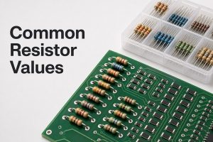Common Resistor Values: Charts, E-Series, and Selection