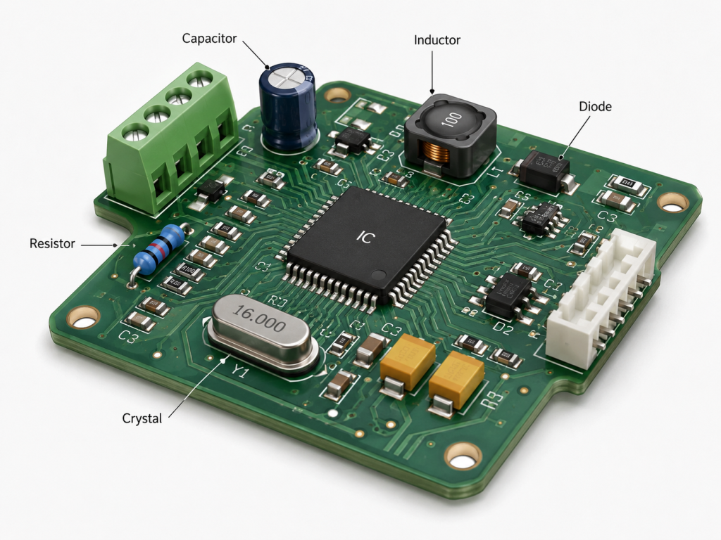 Materials Used in IC Board Components and PCBs