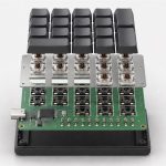 Custom Number Pad PCB Exploded Assembly