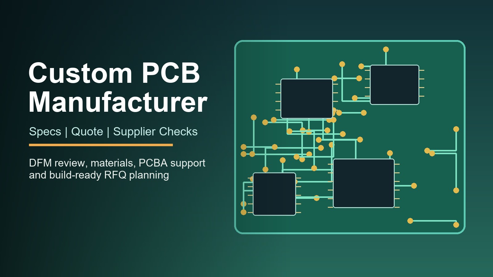 Custom PCB manufacturer engineering review for build-ready circuit boards