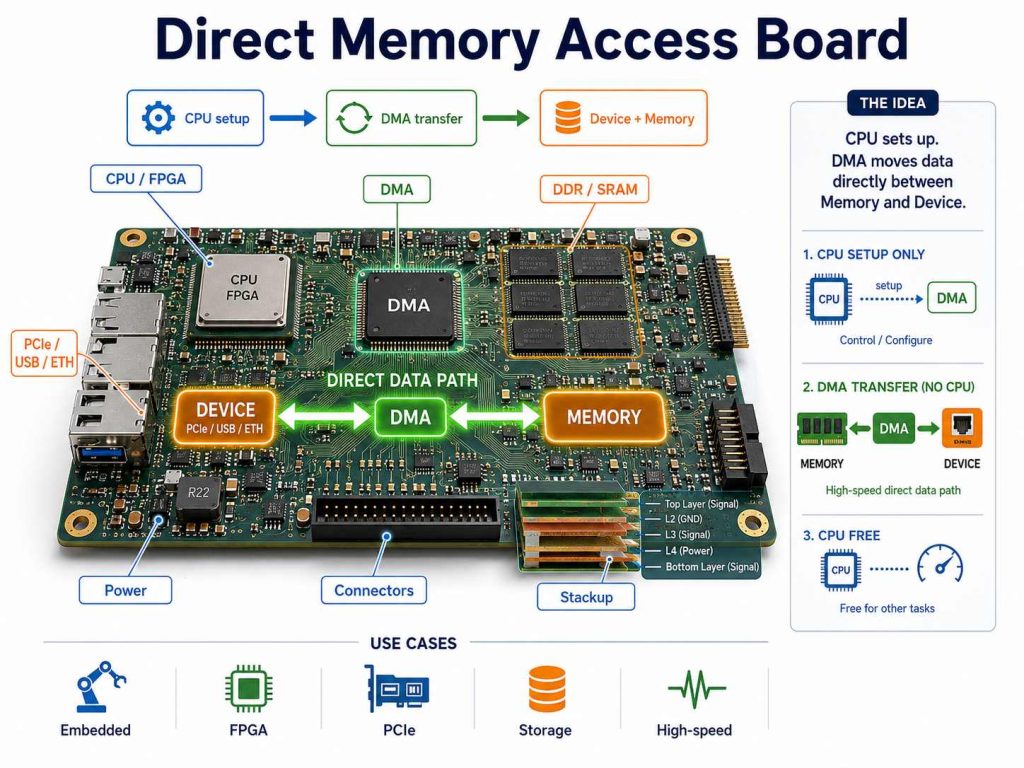 Direct Memory Access Board