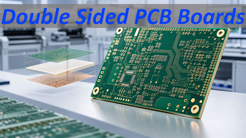 Double sided PCB boards for 2 layer PCB prototype and production
