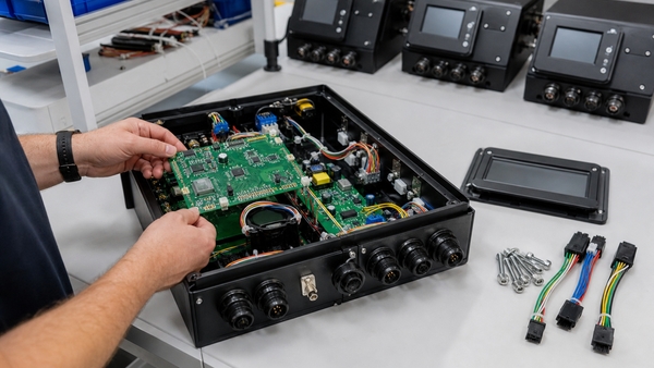 Electronic manufacturing services box build and system integration