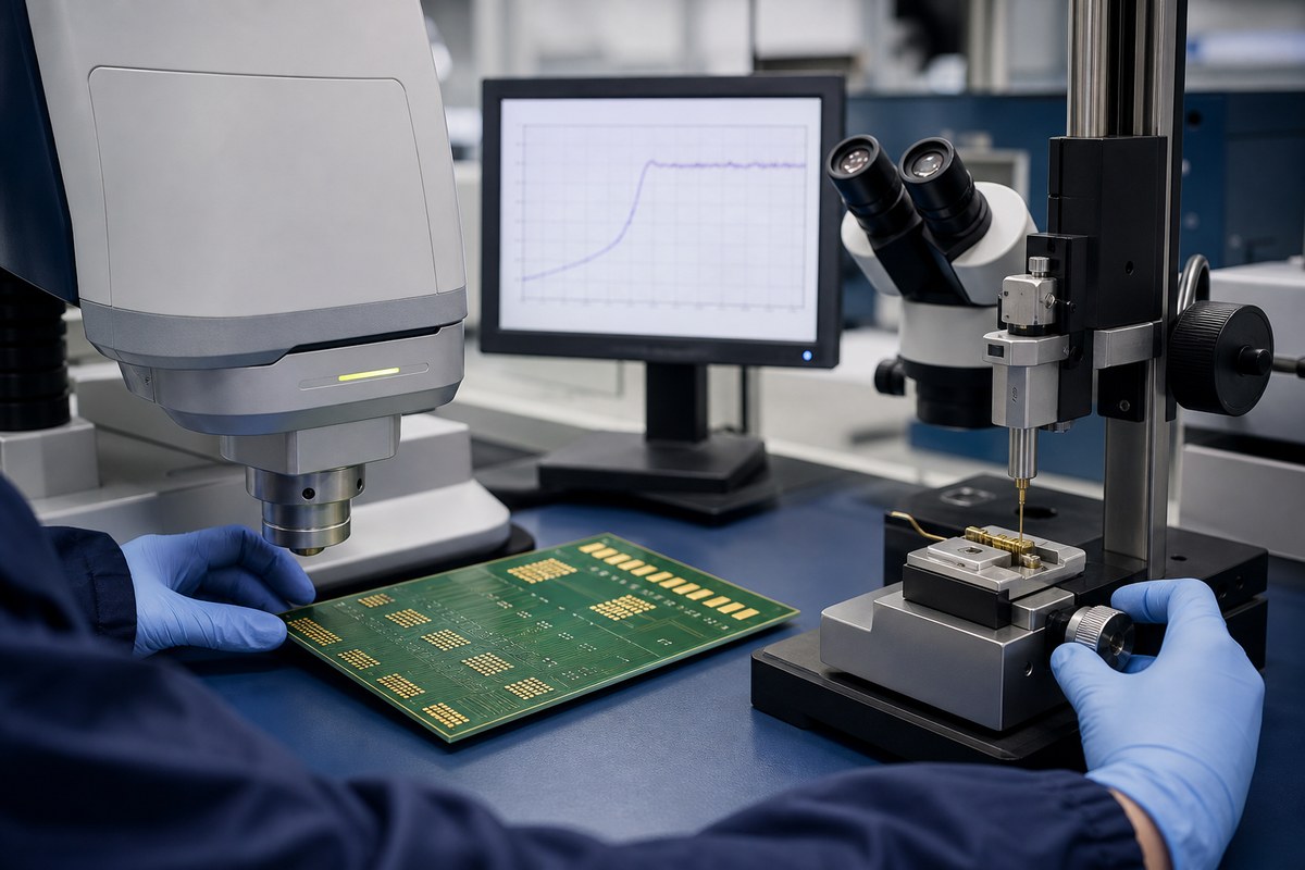 XRF coating measurement and wire pull qualification for EPIG PCB pads