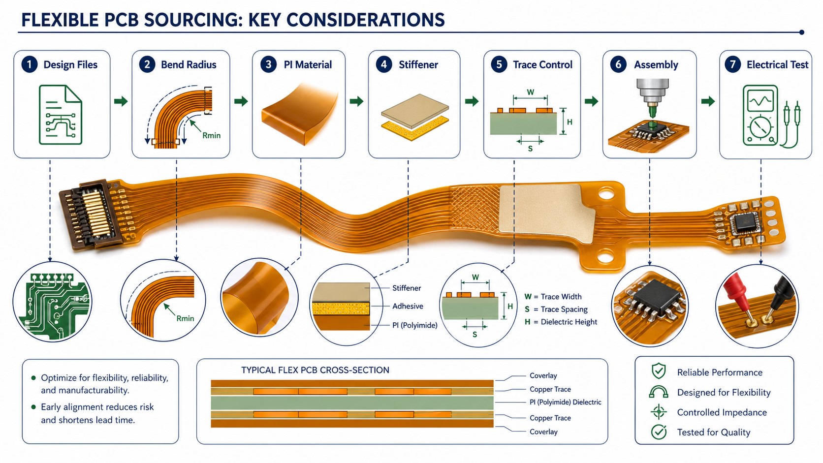 Flexible PCB sourcing key considerations