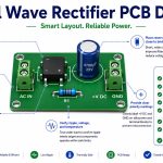 full wave rectifier pcb design
