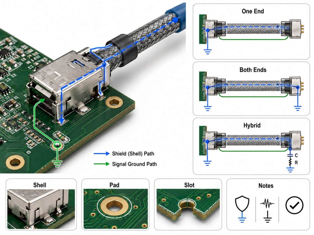 gnd shielding
