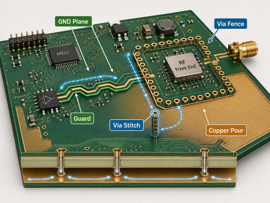 gnd shielding