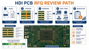 HDI PCB RFQ review path for USA buyers