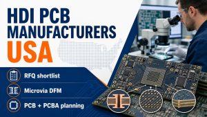 Top HDI PCB Manufacturers Serving USA Buyers