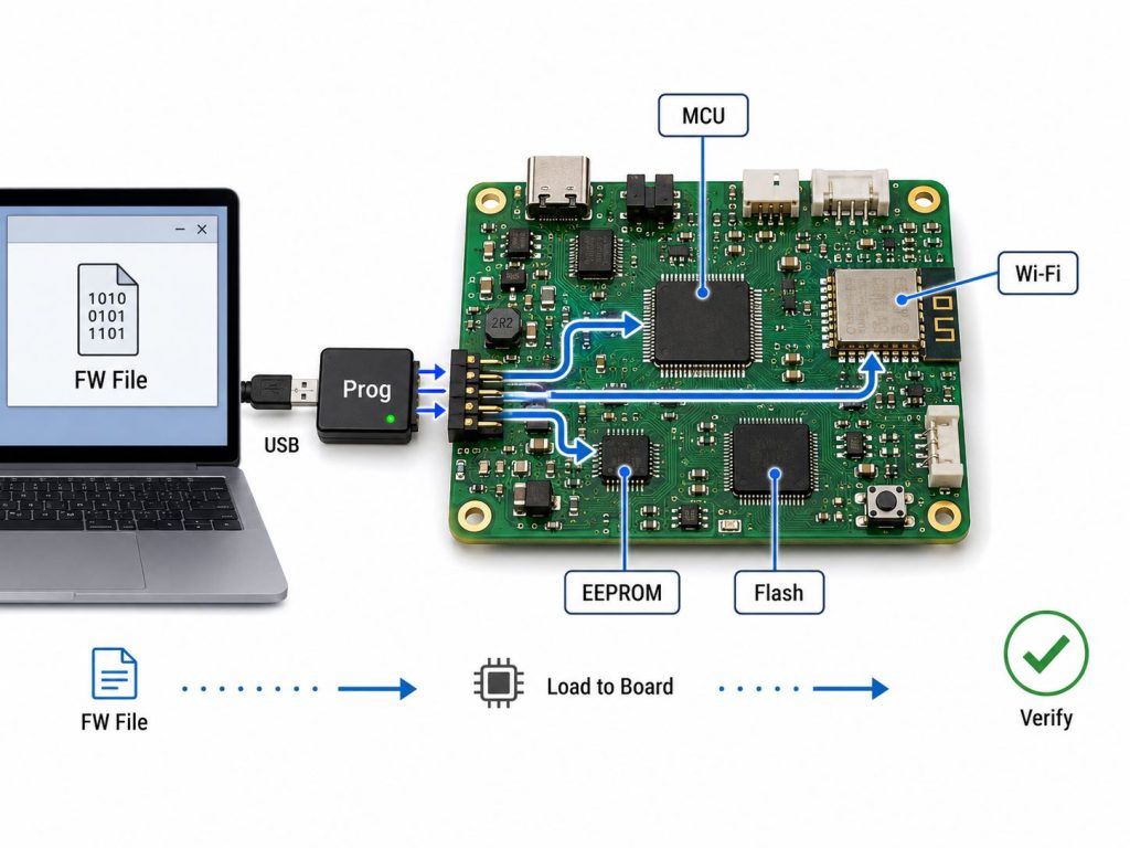 how to program a pcb