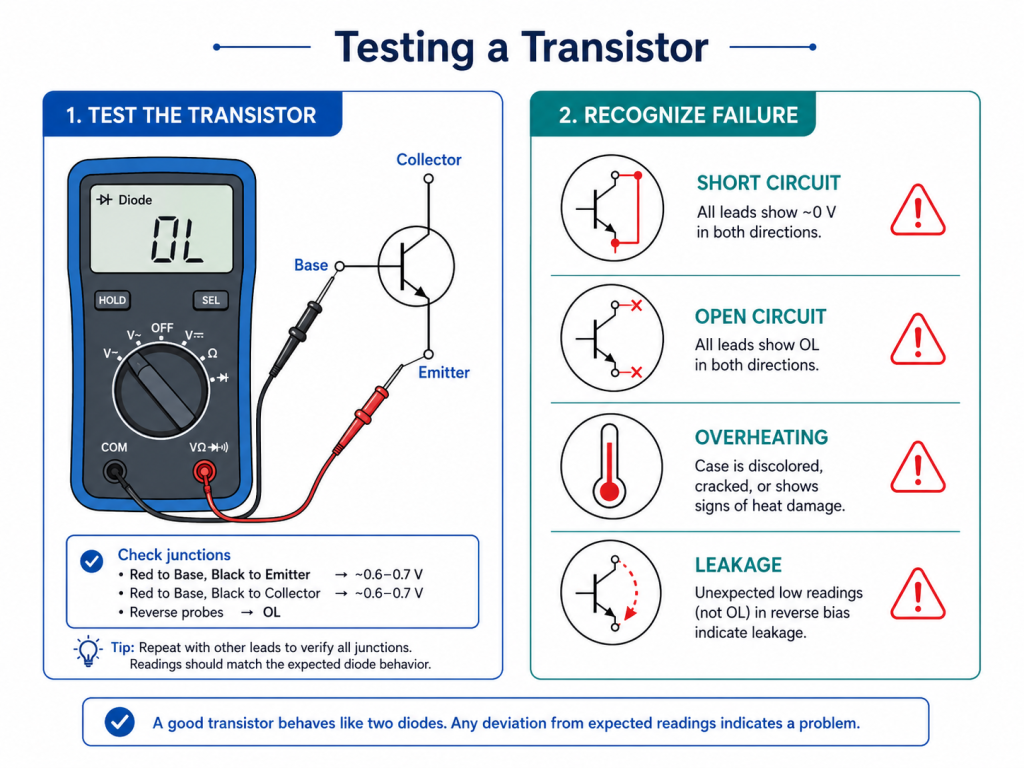 How Do You Test If a Transistor Is Working?