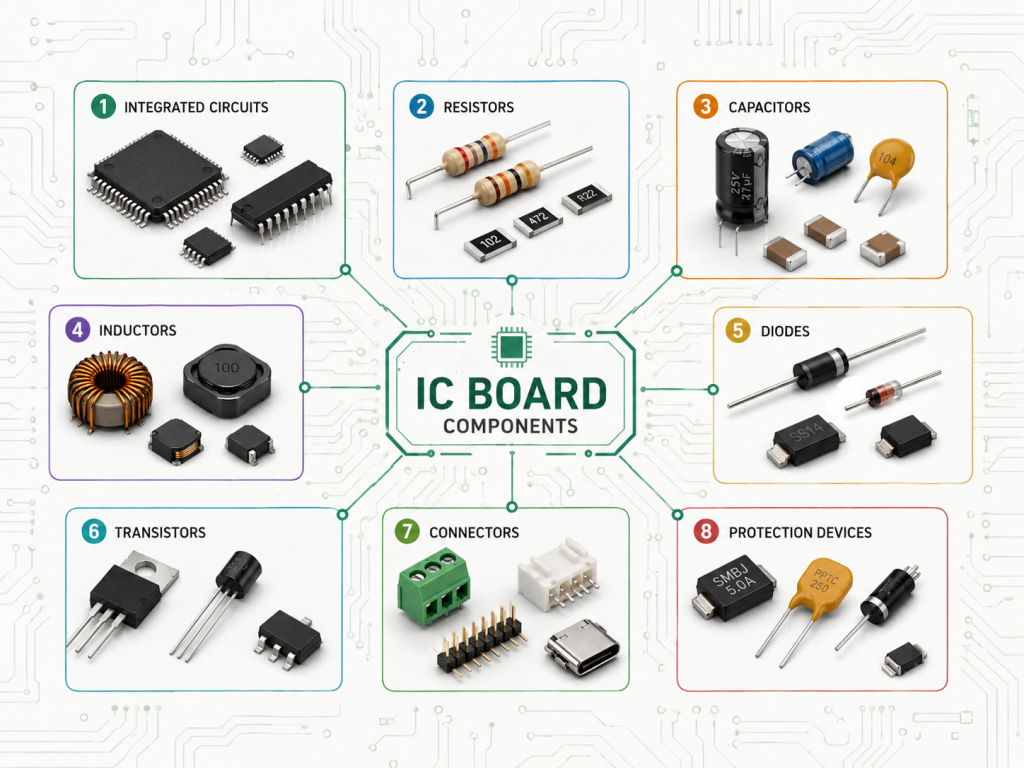 What Are IC Board Components?