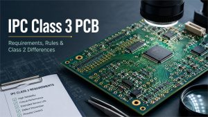 IPC Class 3 PCB requirements, rules, and Class 2 differences